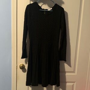Calvin Klein Black knit dress